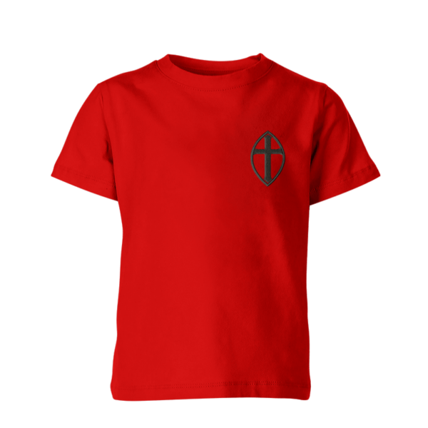 Christ the Saviour Red PE T-Shirt: Ss Peter & Paul