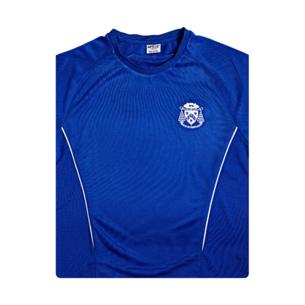 Cardinal Wiseman Short-Sleeve Training Top, Boys' Styling