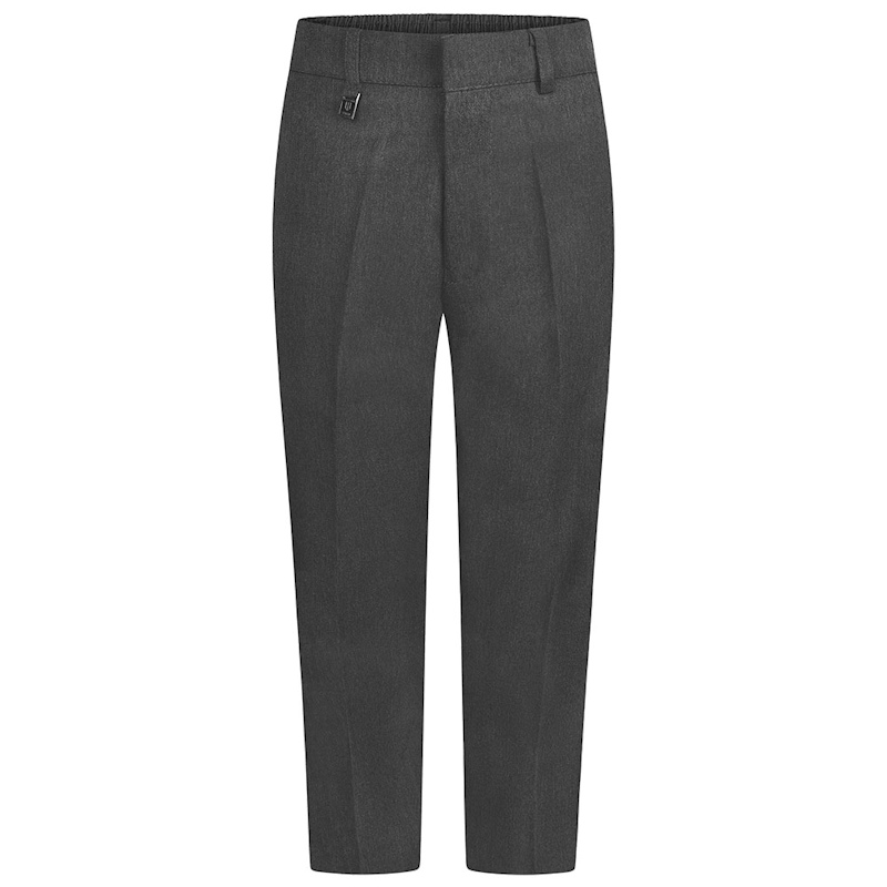 Grey Sturdy Fit Trousers | Junior-Style Trousers by Zeco - Juniper Uniform