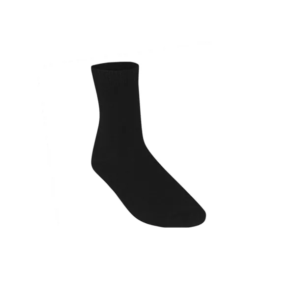 Black Ankle Socks, Five-Pack