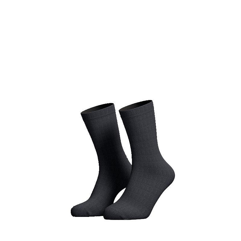 Grey Ankle Socks, Five-Pack