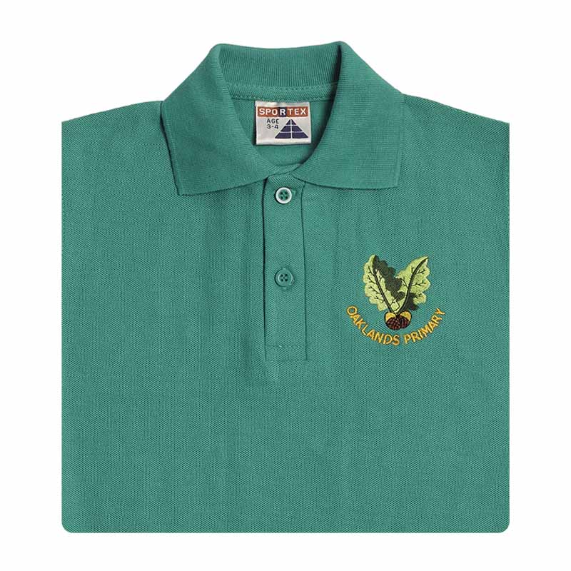 Oaklands Jade Polo Shirt Juniper Uniform Limited