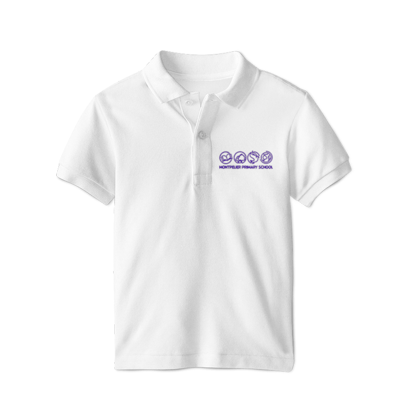 Montpelier White Polo Shirt
