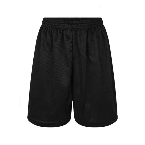 Black Mesh PE Shorts