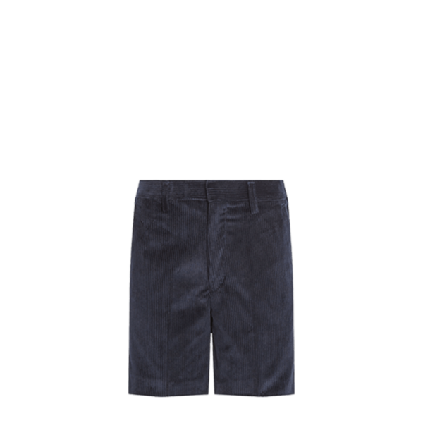 Navy Corduroy Shorts