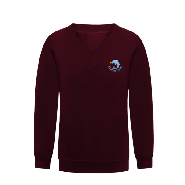 St John Fisher V-Neck Sweatshirt