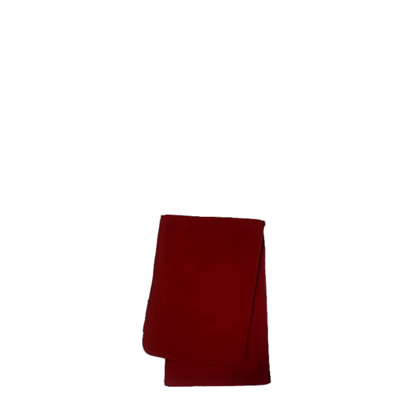 Maroon Fleece Scarf