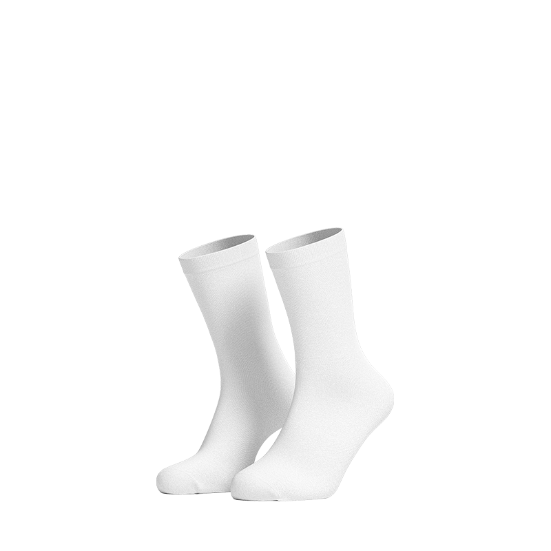 White Ankle Socks, Five-Pack