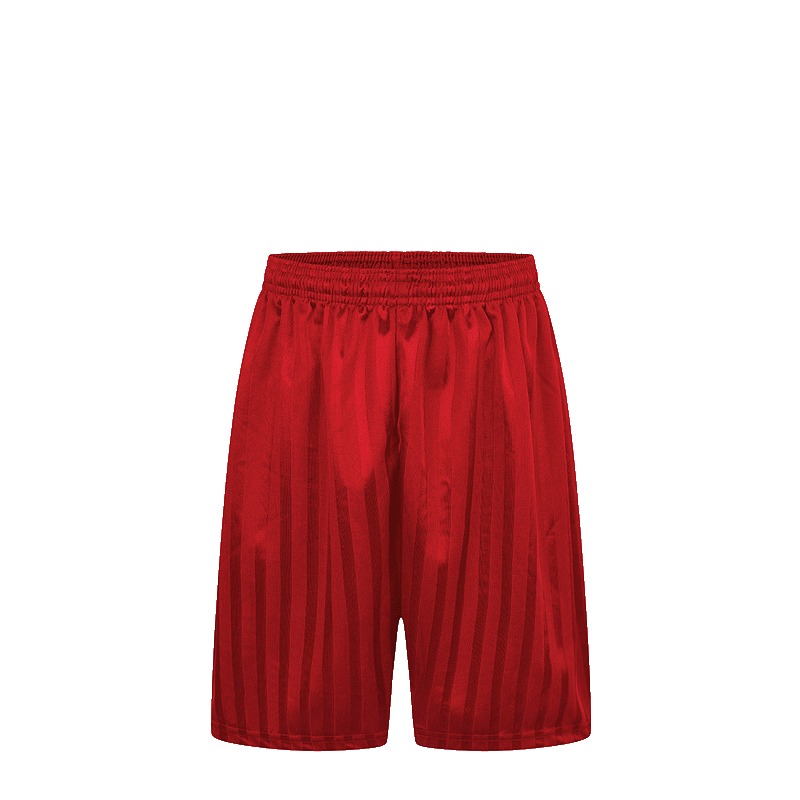 Red shadow stripe PE-shorts