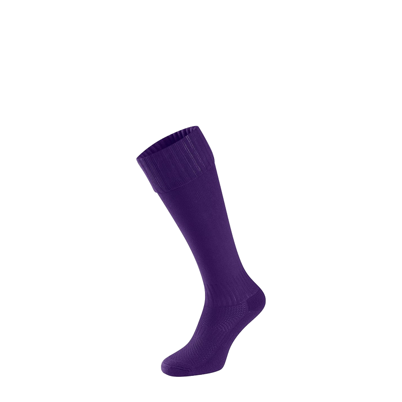 Purple Knee-High Games Socks